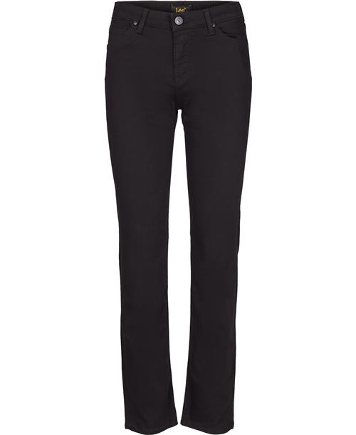 Se Lee Marion Straight Black Rinse Jeans Kvinde Sort Straight Jeans Straight Fit Str 31/31 - Bomuld hos Magasin ved Magasin