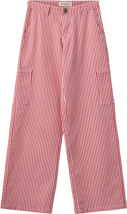 Sofie Schnoor Pants Str 14 år / 164 cm - Berry Red Bukser hos Magasin