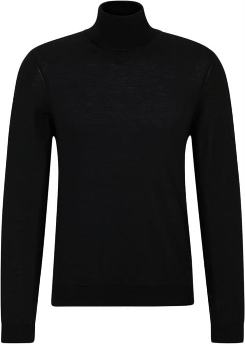 BOSS Boss Men Business Leisure Knitwear Mand Sort Turtlenecks Str XL - hos Magasin