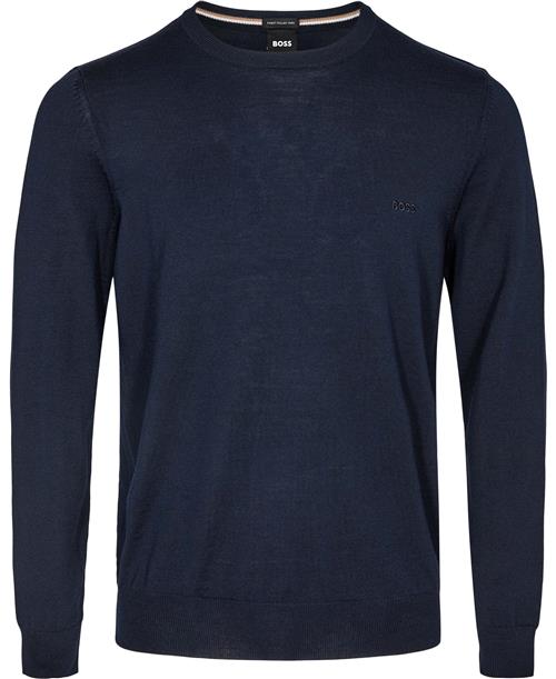 Se BOSS Boss Men Business Leisure Knitwear Mand 404 Sweaters Str L - hos Magasin ved Magasin