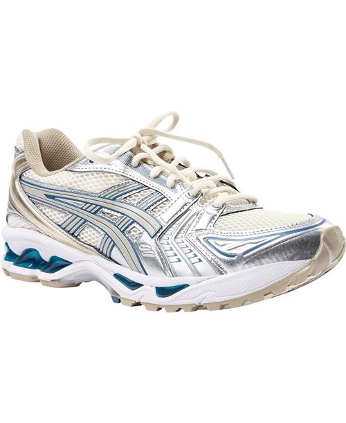 Asics Gelkayano 14 Mand Cream/pure Silver Sneakers Str 42 - hos Magasin