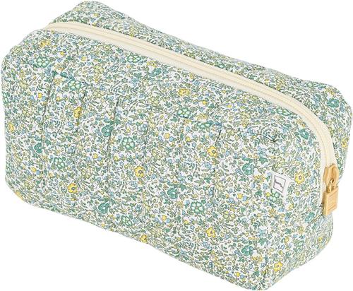 Bon Dep Pouch XS Square mw Liberty Katie and Millie Green ONE SIZE - Toilettasker hos Magasin