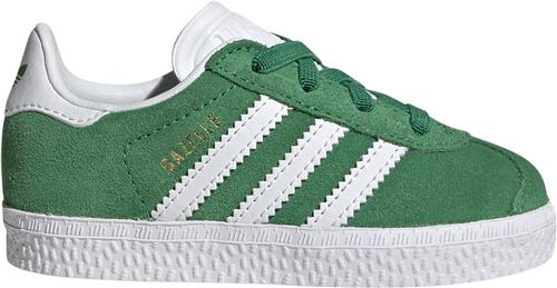 adidas Originals Gazelle CF EL I Green/ftwwht/gold Sneakers Str 22 - hos Magasin