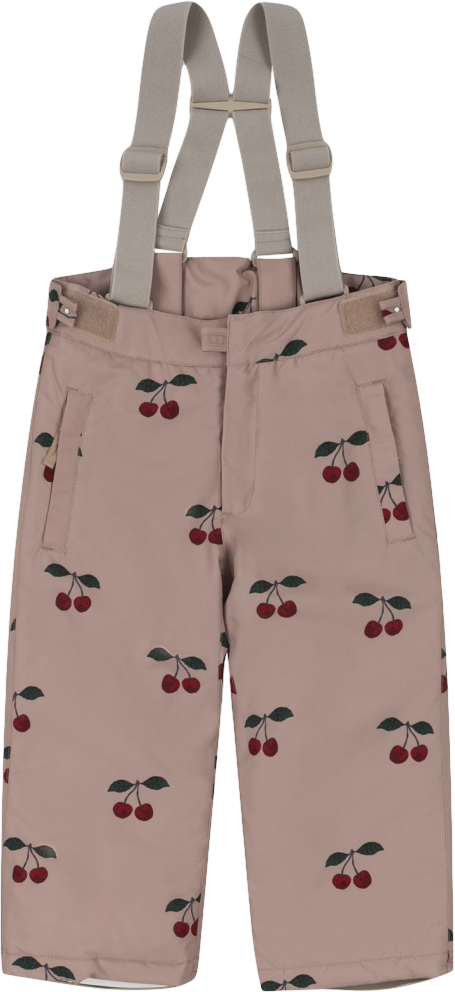 Konges Sløjd Mismou Snow Pants Str 9-10Y - Ma Grande Cerise Blush Overtræksbukser Polyester hos Magasin