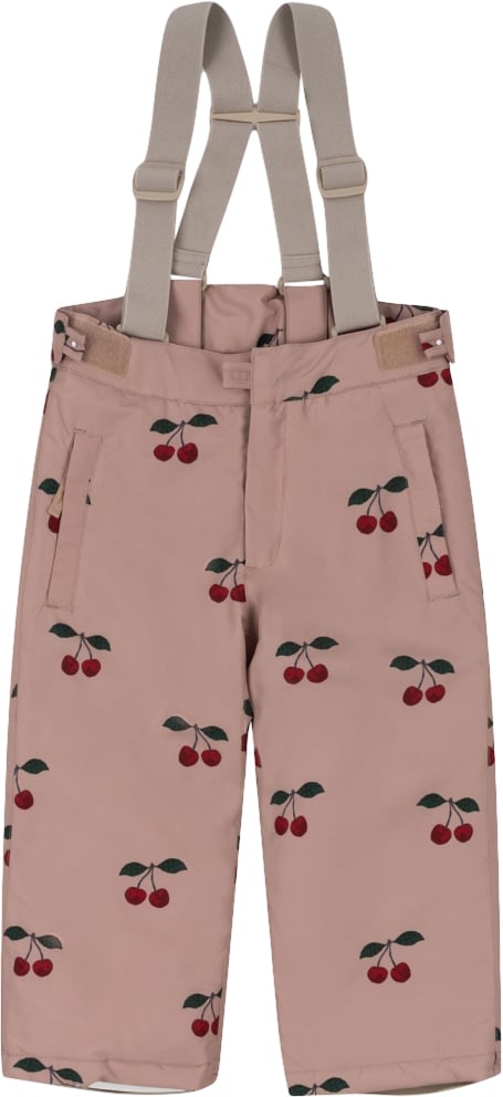 Konges Sløjd Mismou Snow Pants Str 5-6Y - Ma Grande Cerise Blush Overtræksbukser Polyester hos Magasin