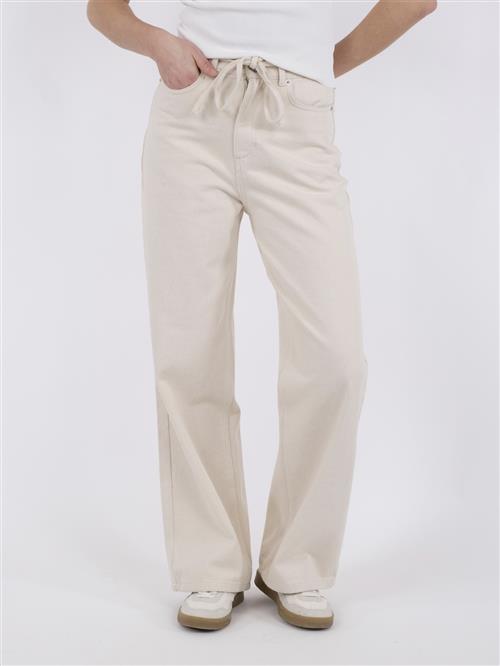 Se Neo Noir Muran Pants Kvinde Ivory Bukser Med Lige Ben Str 40 - Denim hos Magasin ved Magasin