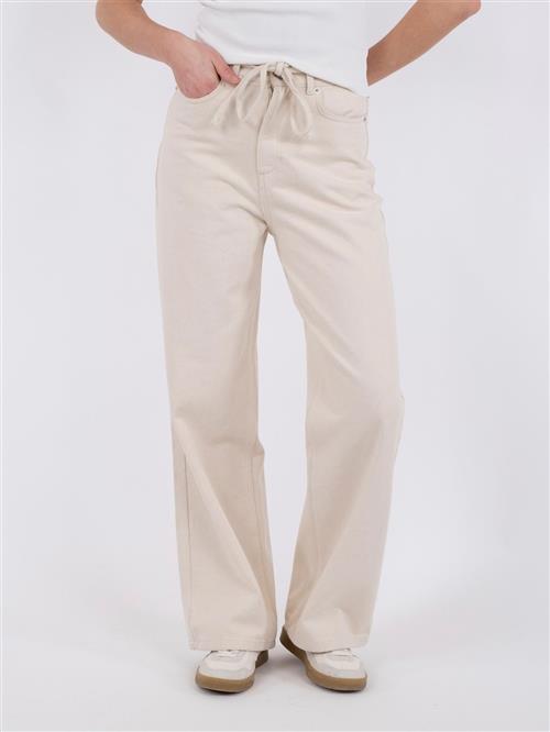 Se Neo Noir Muran Pants Kvinde Ivory Bukser Med Lige Ben Str 38 - Denim hos Magasin ved Magasin