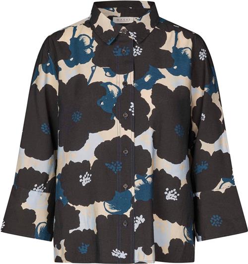 Masai Copenhagen Mailonka Kvinde Blue Skjorter Str XL/LOOSE - hos Magasin