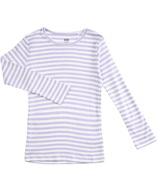 BAKITO by Magasin Du Nord Collection BAKITO by Magasin Mille 1 G Str 8 Lavender / Star White Stripe Bluser Bomuld