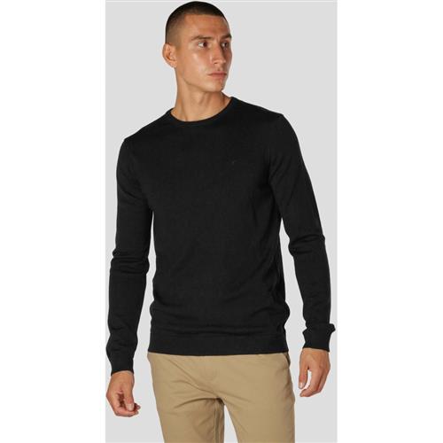 Se Clean Cut Copenhagen Merino Wool Crew Mand Black Sweaters Str L Merino - hos Magasin ved Magasin