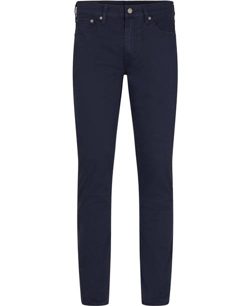 Levi's 511 Slim Baltic Navy Sueded SA Mand Blå Jeans Slim Fit Str W38 / L34 - Uld hos Magasin