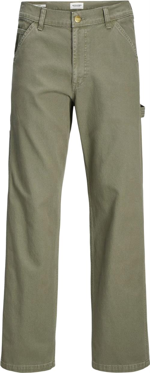 Jack & Jones Jpsteddie Carpenter Pants Noos Mand Dusty Olive Cargo Bukser Str "30/""32" - hos Magasin