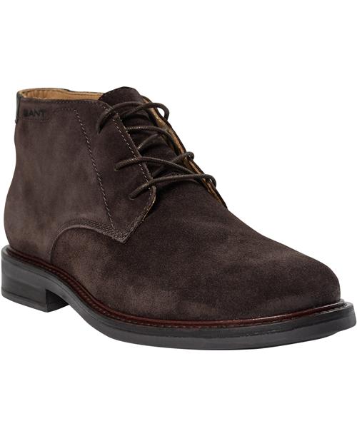 Gant St Fairkon Mid Boot Mand G399 Snørestøvler Str 44 - hos Magasin