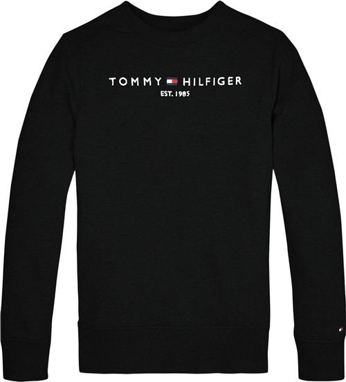 Tommy Hilfiger Essential Sweatshirt Str 3 år / 98 cm - Bds Sweatshirts Bomuld hos Magasin