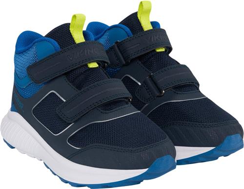 Se Viking Aery Mid WP 2V Navy/ocean Sneakers Str 27 - hos Magasin ved Magasin