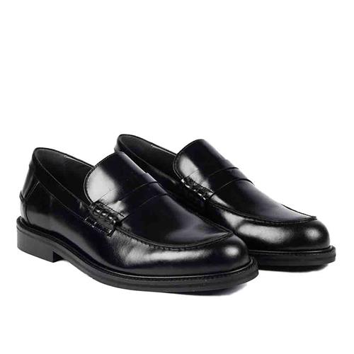 ANGULUS Loafer Kvinde 1835 Black Loafers Str 42 - hos Magasin