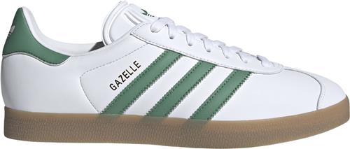 Se adidas Originals Gazelle Mand Hvid/grøn Sneakers Str 38 - hos Magasin ved Magasin