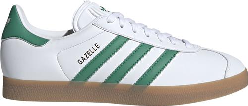 Se adidas Originals Gazelle Mand Hvid/grøn Sneakers Str 41 1/3 - hos Magasin ved Magasin