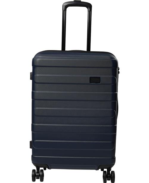 Se Magasin du Nord Collection Magasin Meta Navy Blue Suitcase M 3,4kg/62l/66x46x27 cm Kufferter ved Magasin