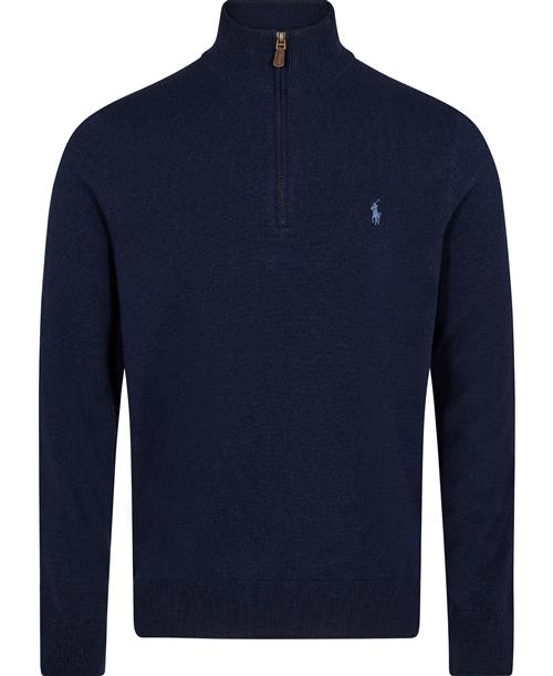 Se Polo Ralph Lauren 2/27 Merino Rwsls HZ PP Mand Blå Turtlenecks Str XL Merino - hos Magasin ved Magasin