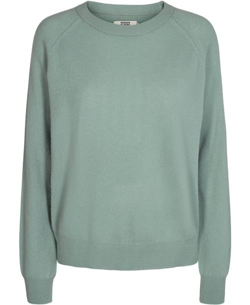 Magasin du Nord Collection Magasin Mabel 2 Strik Sweater 100 Cashmere Kvinde Green Mint Sweaters Str L Cashmere