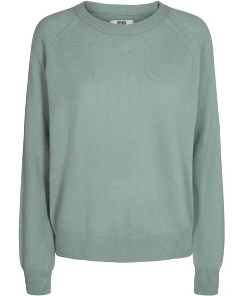 Magasin du Nord Collection Magasin Mabel 2 Strik Sweater 100 Cashmere Kvinde Green Mint Sweaters Str S Cashmere