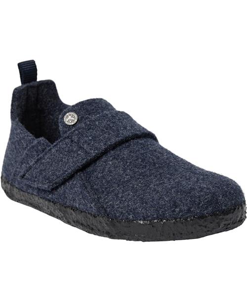 Se Birkenstock Zermatt HL Kids FE Dark Blue Dark Blue Hjemmesko Str 29 - hos Magasin ved Magasin