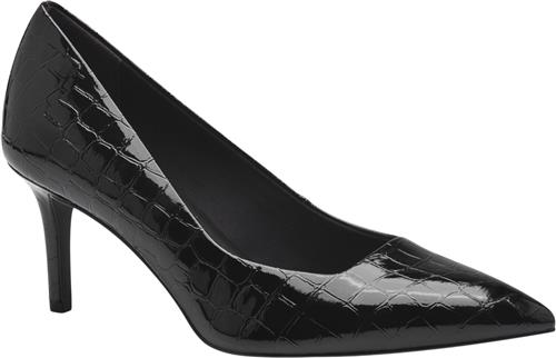 Se Tamaris 122424-41 Kvinde Black Croco Pumps & Stiletter Str 41 - hos Magasin ved Magasin