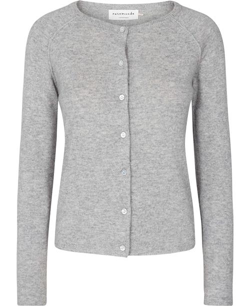 Se Rosemunde Cardigan ls Kvinde Grå Cardigans Str S - Uld hos Magasin ved Magasin