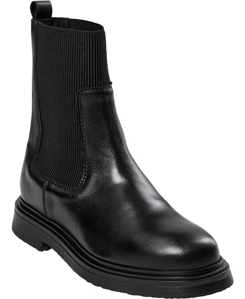 Se Pavement Friia Kvinde Black Chelsea Boots Str 41 - Læder hos Magasin ved Magasin