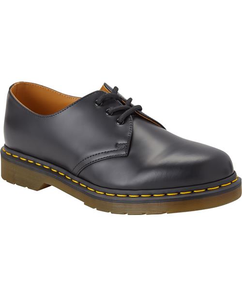 Dr. Martens 1461 3 eye sko Mand Sort Business Sko Str 44 - Læder hos Magasin