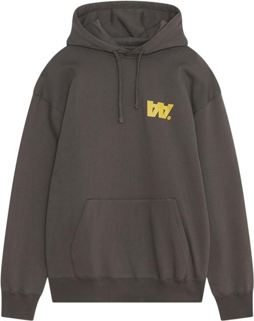 Wood Wood Cass Letter Hoodie Gots Mand Iron Hoodies Str L - Bomuld hos Magasin