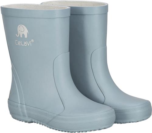 CeLaVi Basic Wellies Solid Smoke Blue Gummistøvler Str 27 - hos Magasin