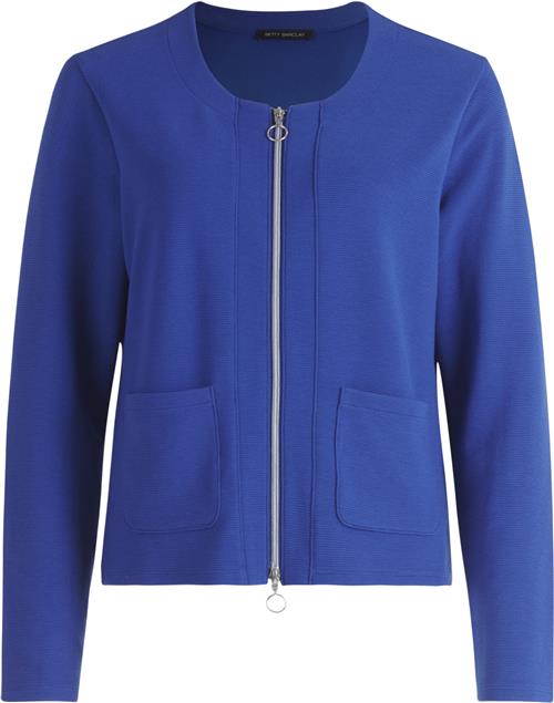 Betty Barclay Sweat Jacke Kurz Kvinde Adria Langærmede Bluser Str 46 - hos Magasin