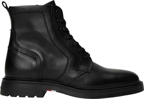 Tommy Hilfiger Hilfiger Comfort LWT LTH Boot Mand Black Snørestøvler Str 41 - hos Magasin