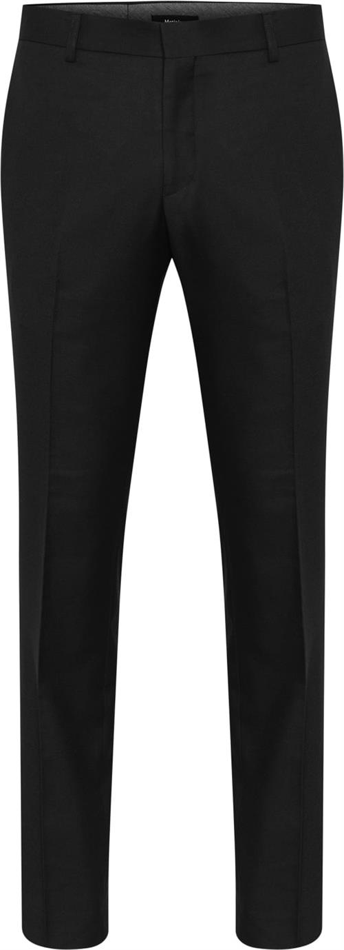 Matinique Malas Mand Deep Black Habitbukser Slim Fit Str 56 - hos Magasin