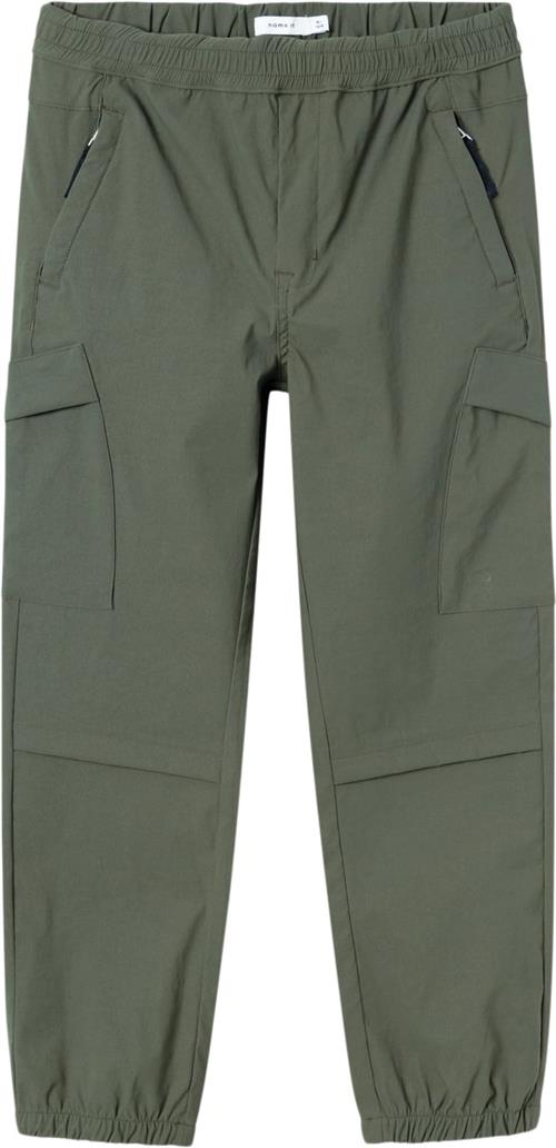 Name It Nkmben Baggy R TWI Pant 3495fn O T Str 128 - Grøn Bukser hos Magasin