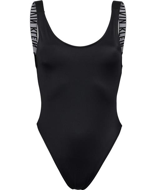 Calvin Klein One Piece Scoop Back Swimsuit Badedragter Str XL - Nylon hos Magasin