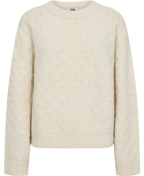 Magasin du Nord Collection Magasin Avelyn 4 GRS Kvinde Star White Sweaters Str S