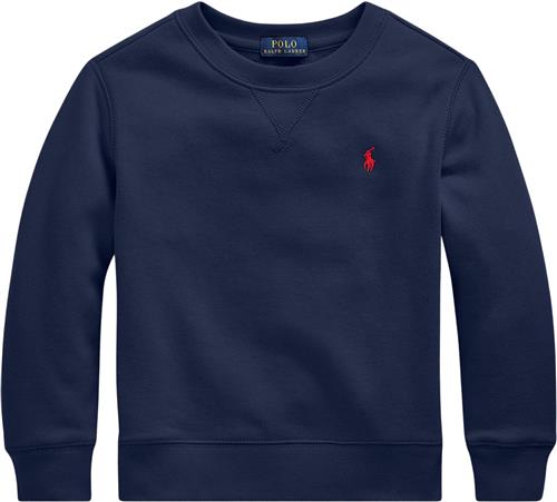 Polo Ralph Lauren Cottonblend-fleece Sweatshirt Str 5 / 5 år - Blå Sweatshirts hos Magasin