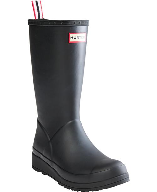 Se Hunter Original Play Boot Tall Kvinde Black Gummistøvler Str 42 - Polyester hos Magasin ved Magasin