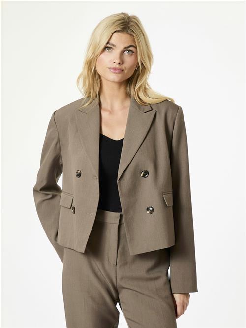 Se Neo Noir Conan Structure Blazer Kvinde Khaki Blazere Str 40 - hos Magasin ved Magasin