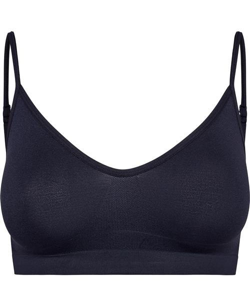 Se Magasin du Nord Collection Magasin Mellanie 1 S Seamless Bra Navy Bh'er Uden Bøjle Str S ved Magasin