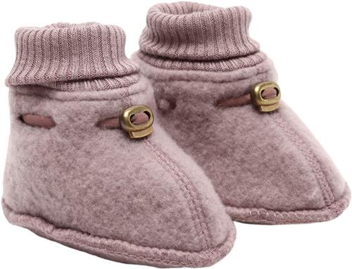 Mikk-Line Wool Footies Twilight Mauve Hjemmesko Str 50/56Y - Uld hos Magasin