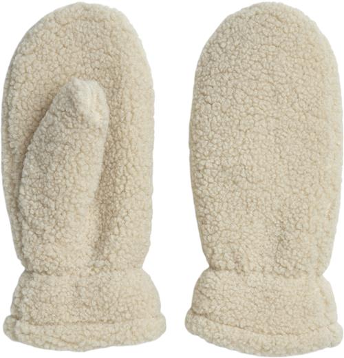 Se Pieces Pcnetty Teddy Mittens BC L - Vanter hos Magasin ved Magasin