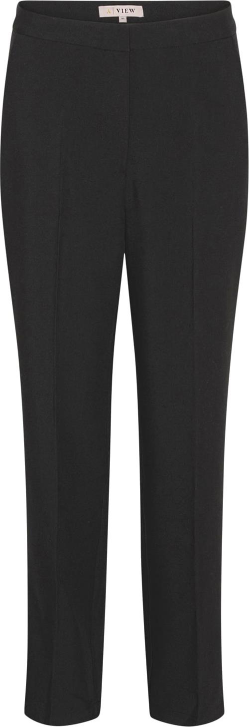 A-VIEW Annali Pant Kvinde Black Bukser Med Lige Ben Str 38 - hos Magasin