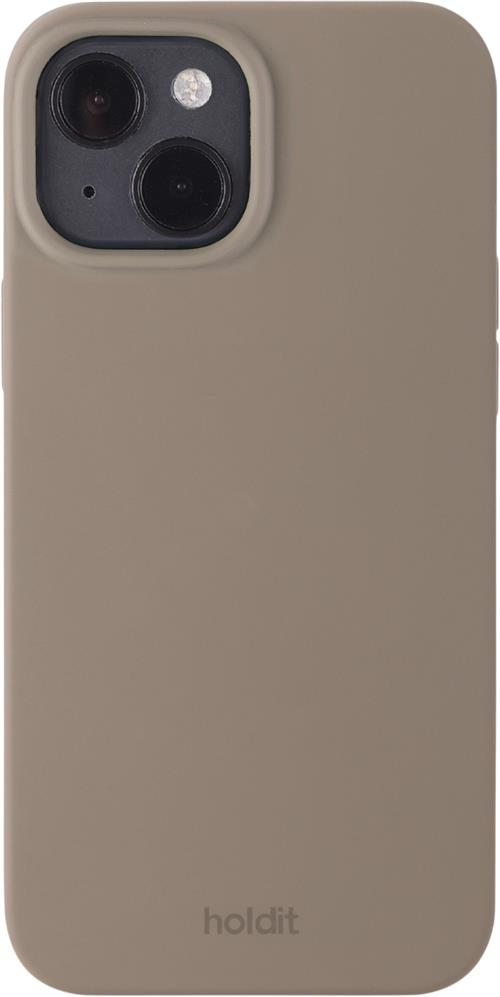 Se HoldIt Silicone Case Iphone 15 Mocha Brown 76x13x140 mm - Mobil Covers hos Magasin ved Magasin