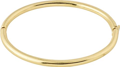 Pilgrim Sophia Recycled Bangle Bracelet Goldplated one size - Kædearmbånd Uden Vedhæng hos Magasin