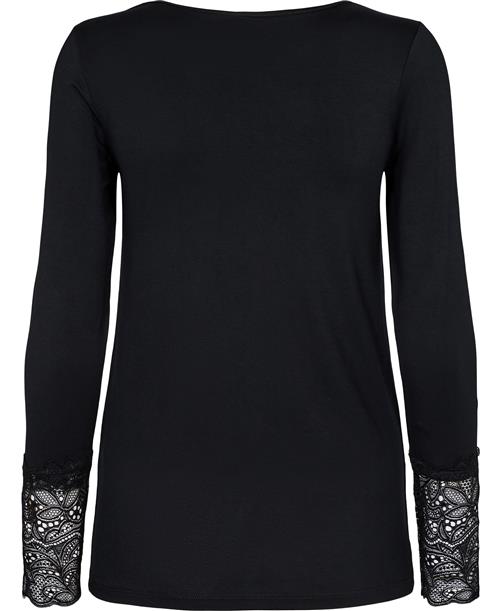 soyaconcept Scmarica 226 Kvinde 9999 Black Langærmede T-shirts Str XL - Elastan hos Magasin