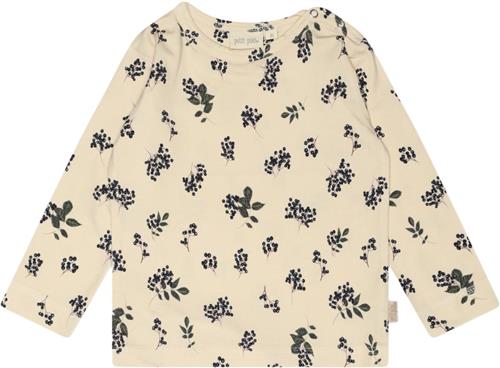 PETIT PIAO Tshirt L/S Printed Str 98 cm - Elderberry Aop Langærmede T-shirts Bomuld hos Magasin